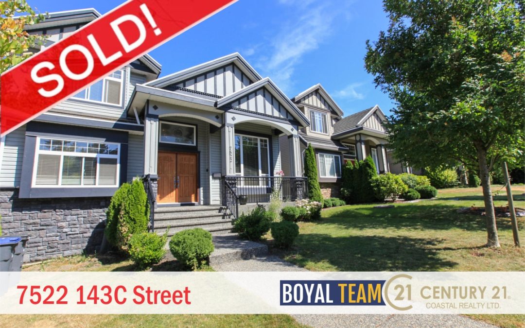 Sold - 7522 143C Street, Surrey, Boyal Team, BC