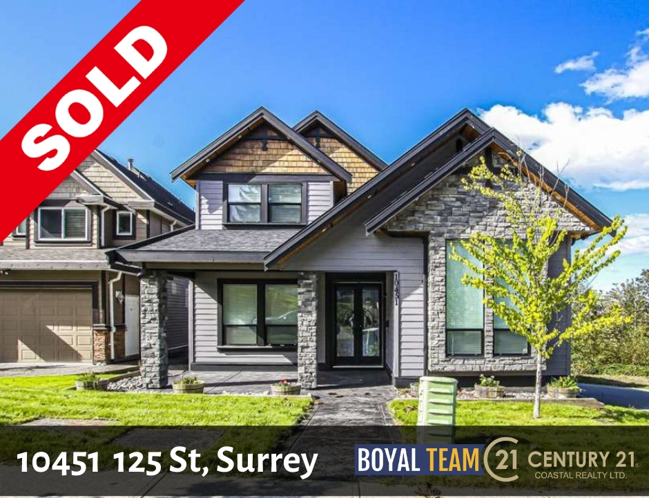 10451, 125 Street Sold Property, Boyal Team, Surrey, BC