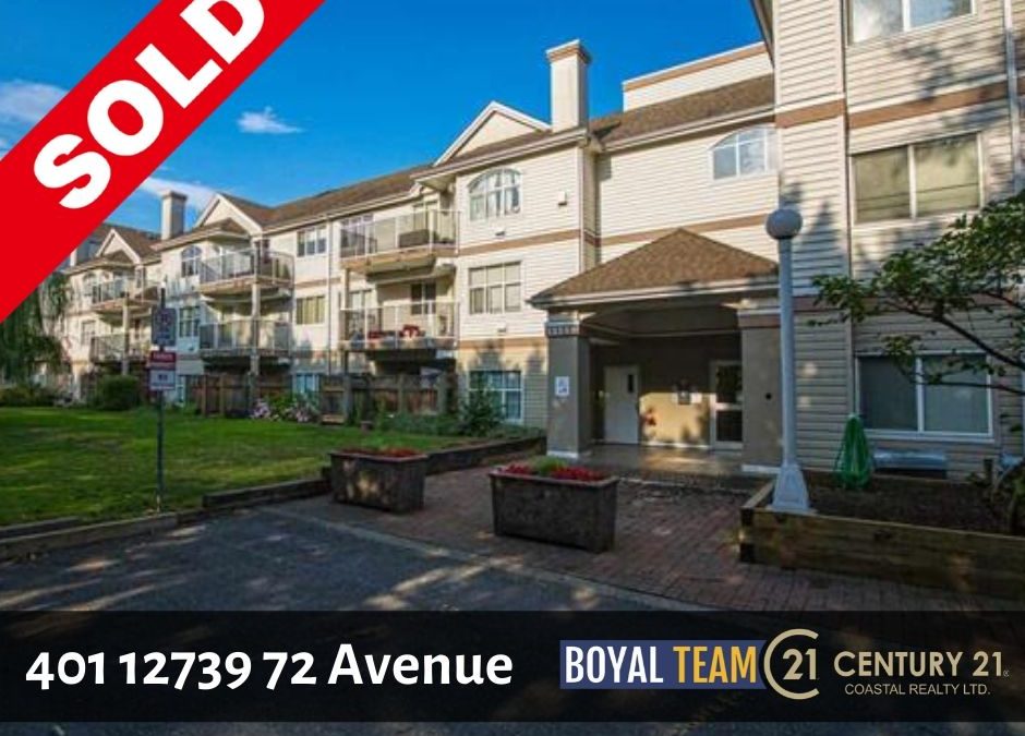 Sold - 401 12739 72 Avenue, Surrey, West Newton, Boyal Team, BC